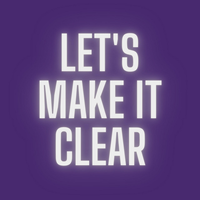 Cover art: Let's Make It Clear — VOLODZA
