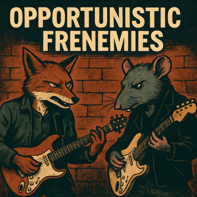 Opportunistic Frenemies release artwork