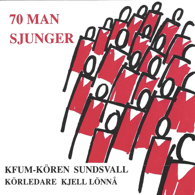 70 man sjunger cover art