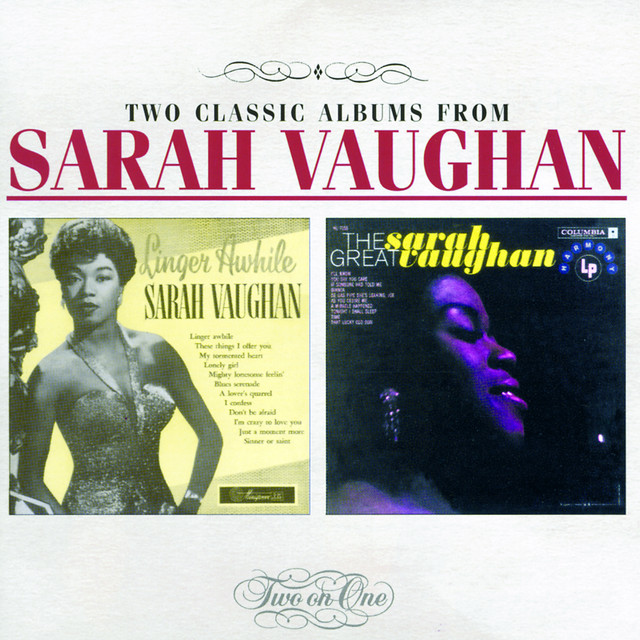 Linger Awhile/The Great Sarah Vaughan cover art