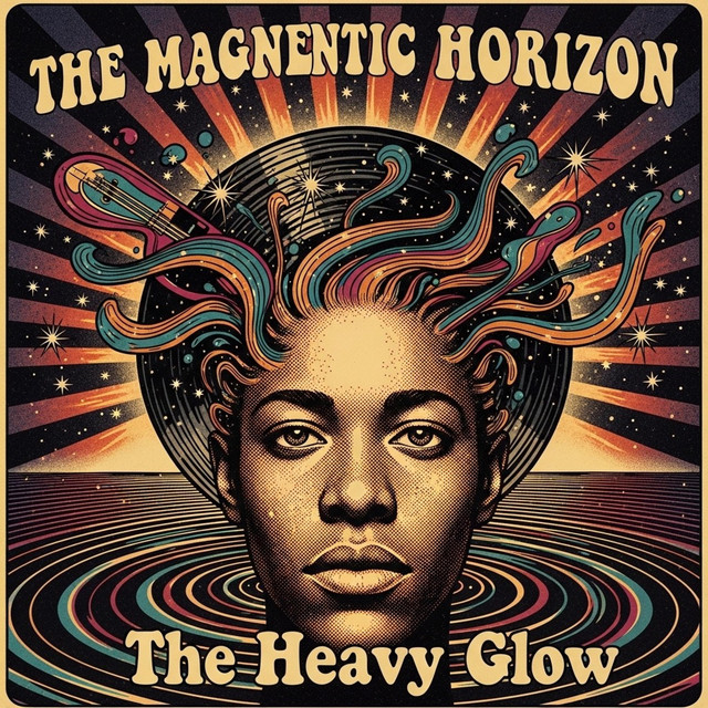 Cover: THE MAGNETIC HORIZON — The Heavy Glow