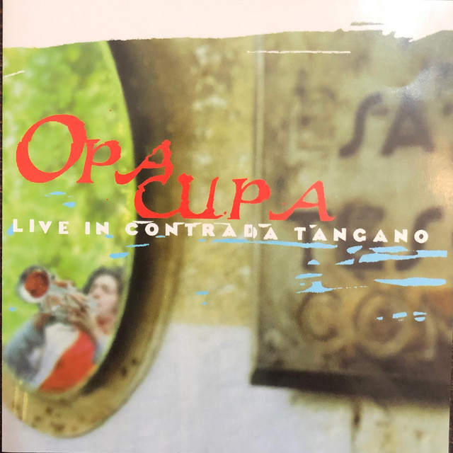 OPA CUPA Live in contrada tangano cover art