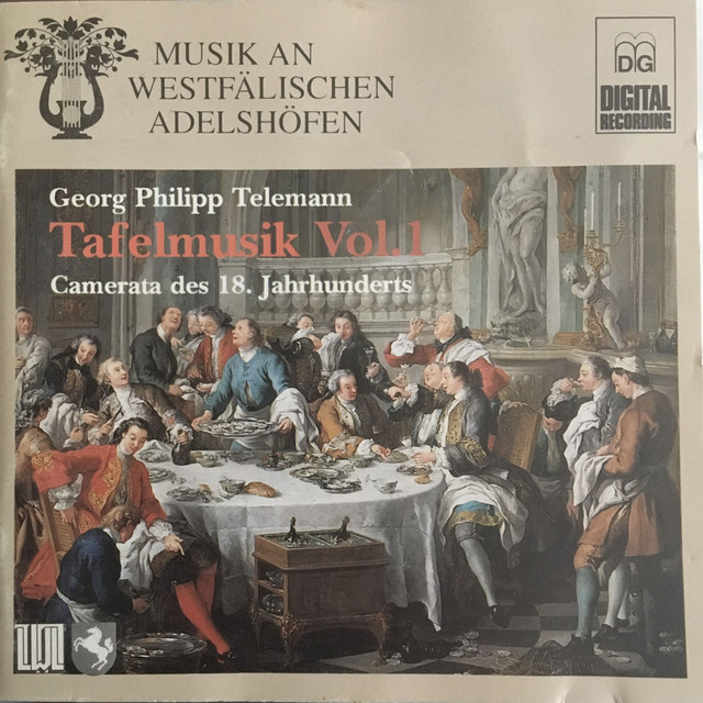 Georg Philipp Telemann: Tafelmusik, Vol. 1 cover art