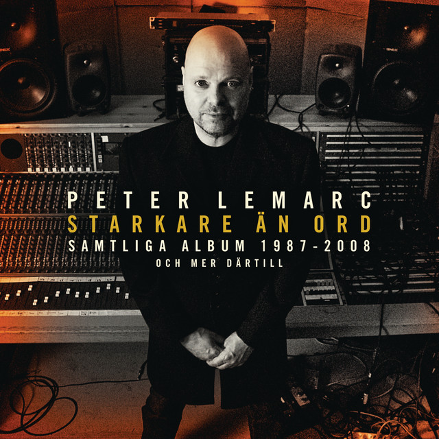 Omslag för Starkare Än Ord - Samtliga Album 1987-2008 Och Mer Därtill av Peter LeMarc