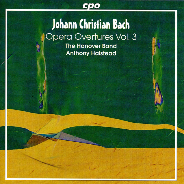 Bach, J.C.: Opera Overtures, Vol. 3 cover art