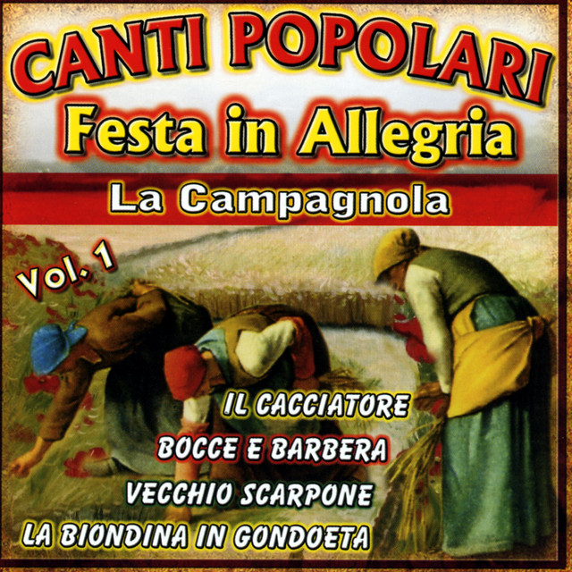 Canti popolari vol. 1 cover