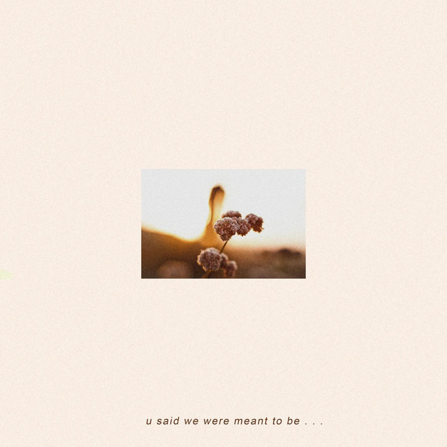 u said we were meant to be