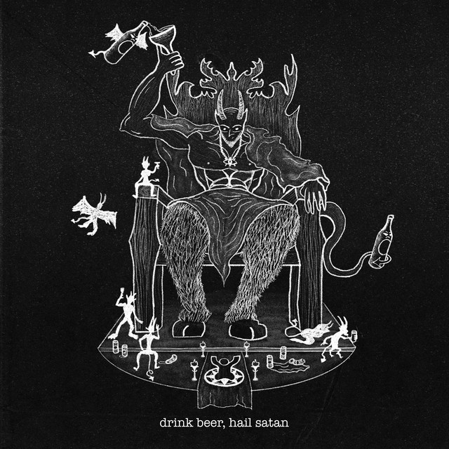 drink beer, hail satan cover art
