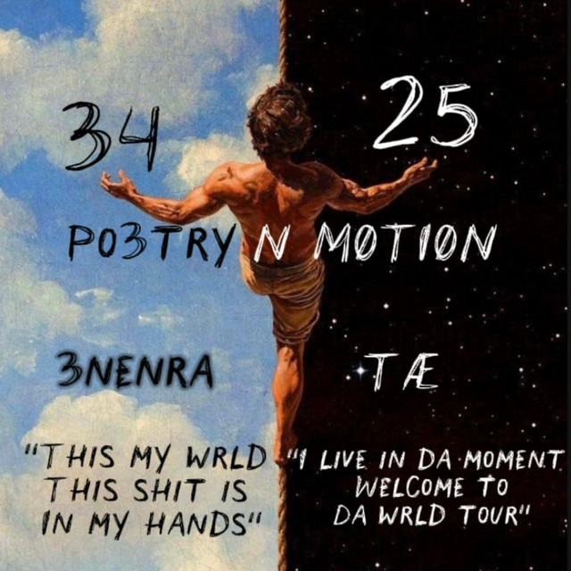PO3TRY N MØTIØN cover art