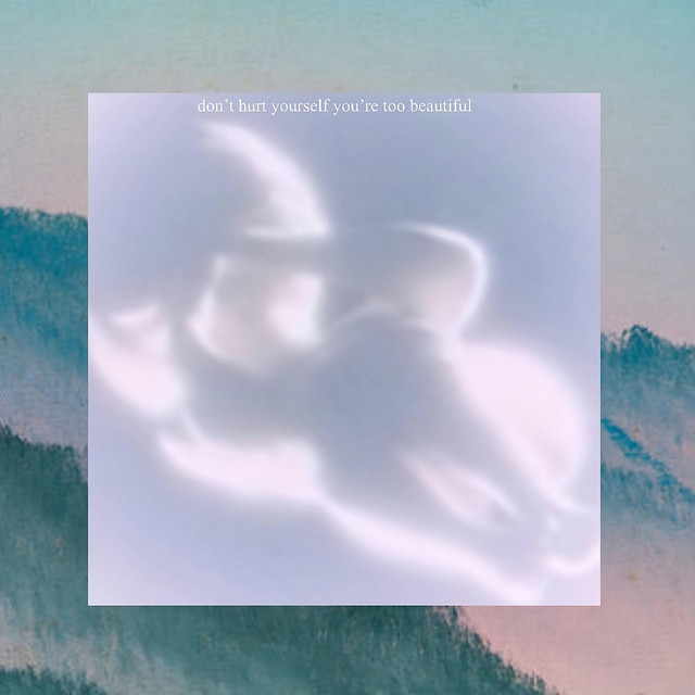 dont hurt yourself youre too beautiful cover art