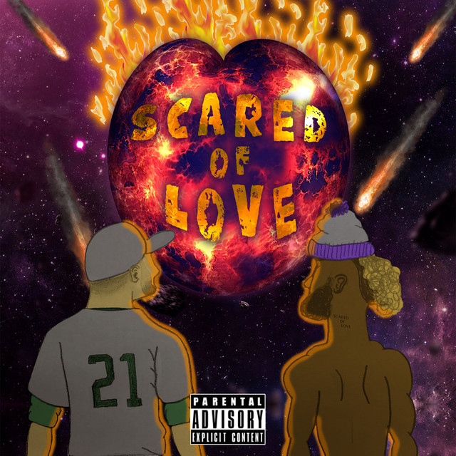 Scared Of Love. cover art