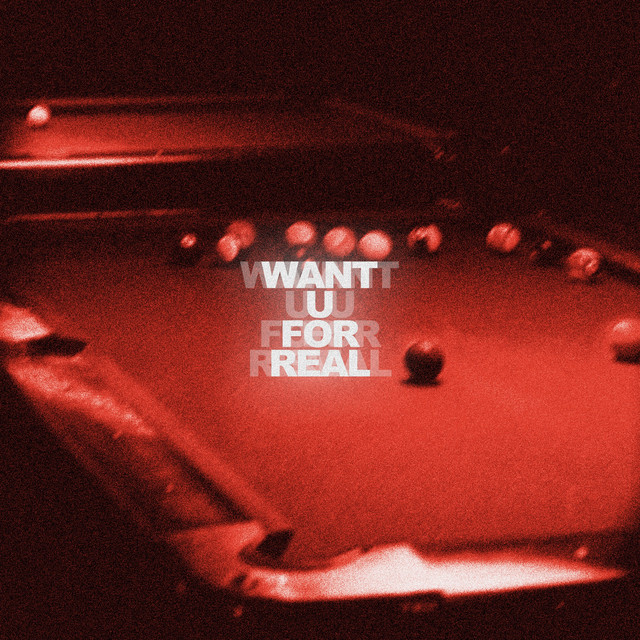 WANT U FOR REAL cover