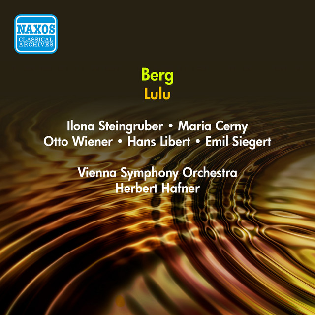 Berg, A.: Lulu (Vienna State Opera, Herbert Hafner) (1951)