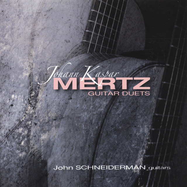 Johann Kaspar Mertz (1806-1856) Guitar Duets cover art