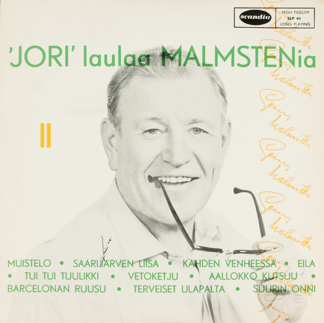 Jori laulaa Malmsténia 2 cover art