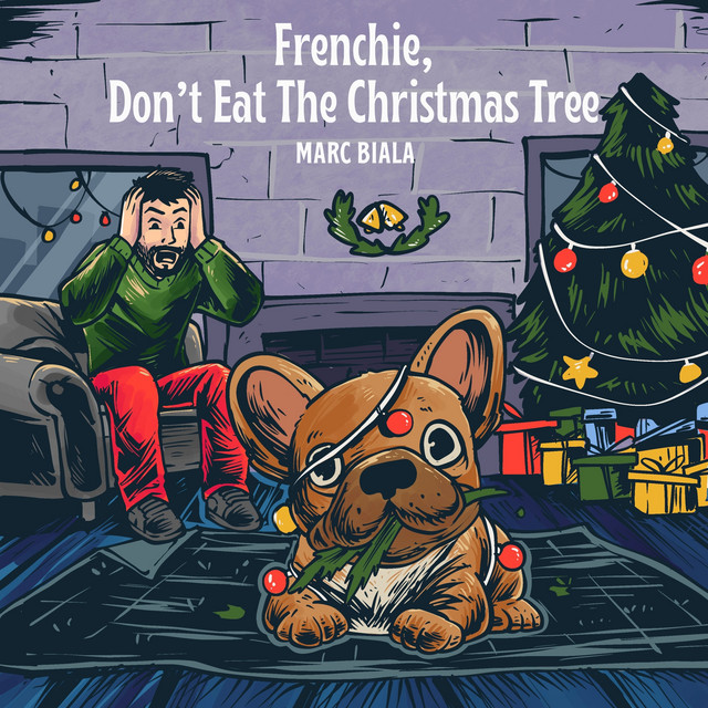 Frenchie, Don't Eat The Christmas Tree
