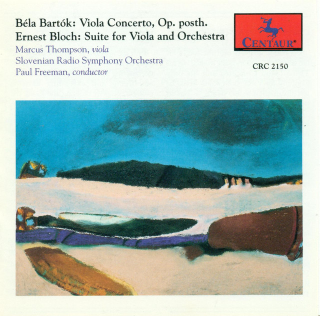 Bartok, B.: Viola Concerto / Bloch, E.: Viola Suite cover art