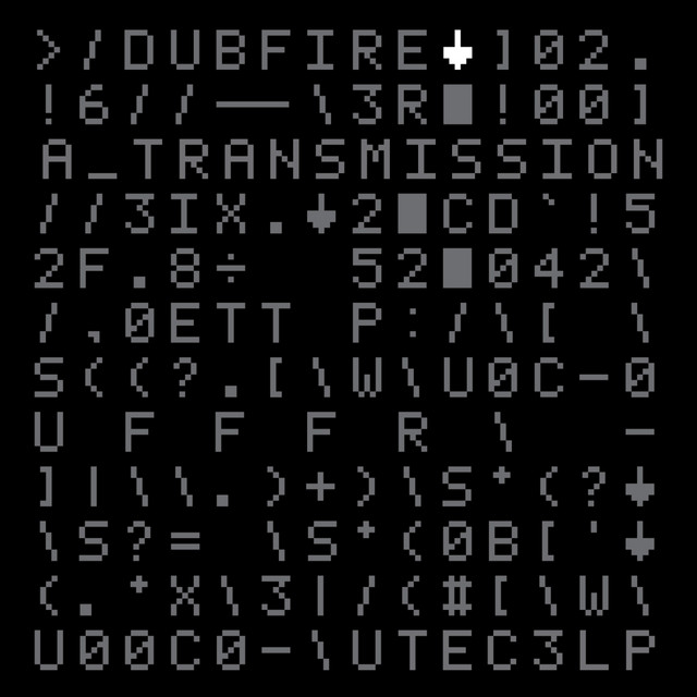 Dubfire - A Transmission cover art