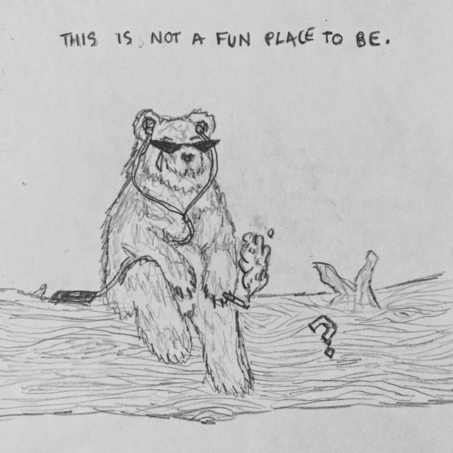 this is not a fun place to be. cover art