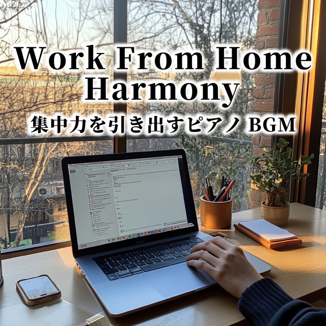 Work From Home Harmony - piano background music to help you concentrate. cover art
