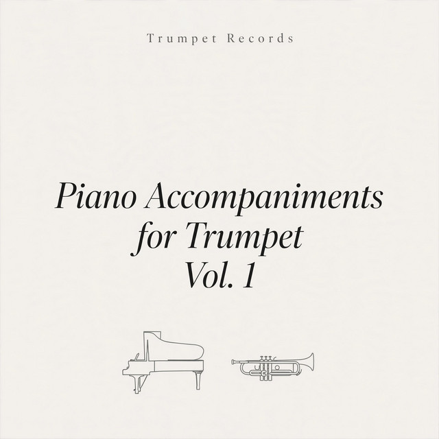 Piano Accompaniments For Trumpet, Vol. 1 cover