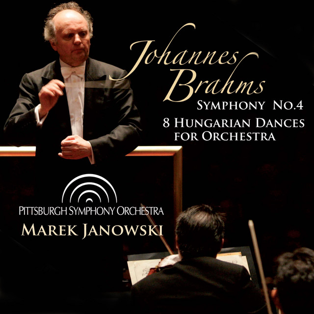 Brahms: Symphony No. 4 & 8 Hungarian Dances for Orchestra cover art