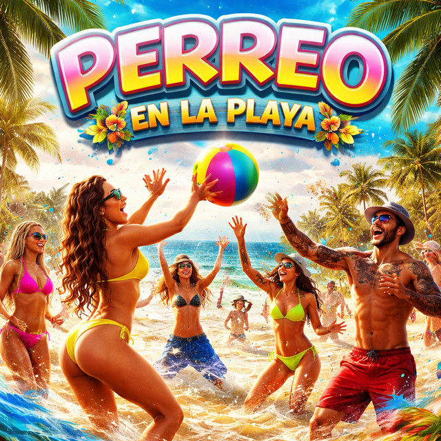 PERREO EN LA PLAYA