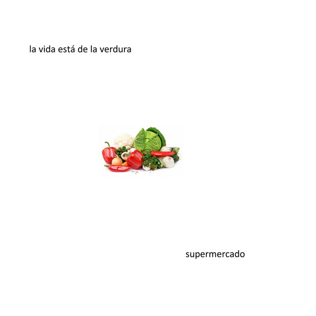 La Vida está De La Verdura cover