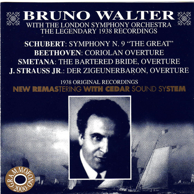 Bruno Walter with the London Symphony Orchestra cover art