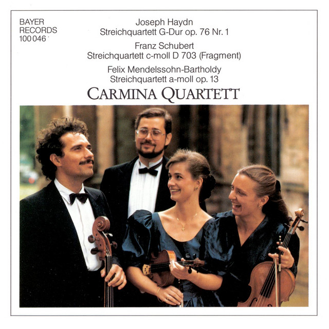 Haydn, Schubert & Mendelssohn: String Quartets cover