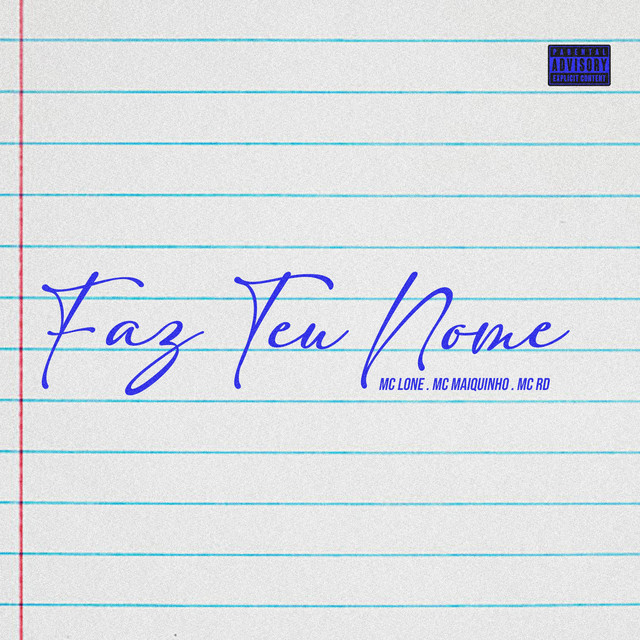 Обкладинка: Faz Teu Nome — MC LONE