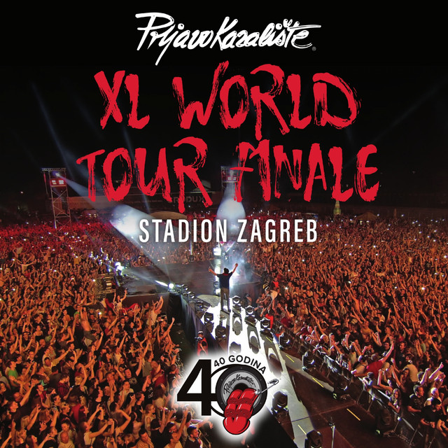 XL world tour finale, stadion zagreb cover art