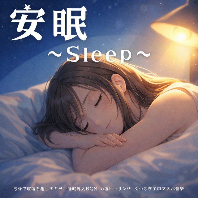 Restful Sleep: Healing Guitar, Fall Asleep in 5 Minutes, Alpha Waves Spa Music cover art