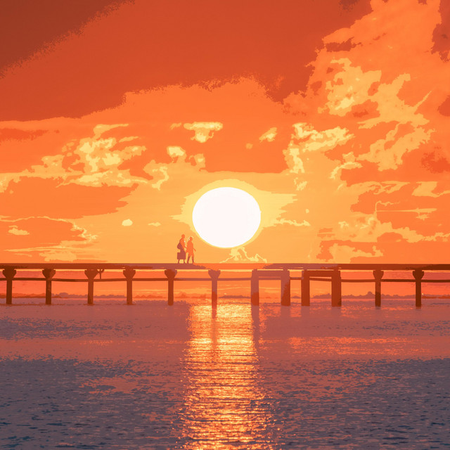 Sunset cover art