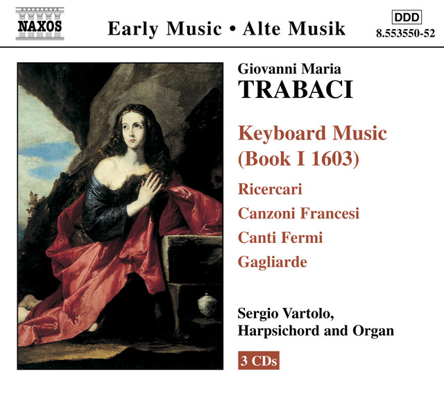 Trabaci: Keyboard Music, Book 1 cover art