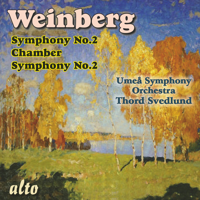 Weinberg Symphony No. 2, Chamber Symphony No. 2 cover art