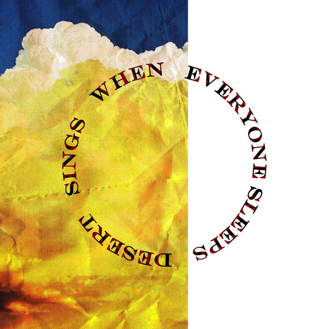 Cover art: desert sings when everyone sleeps — shiikalo