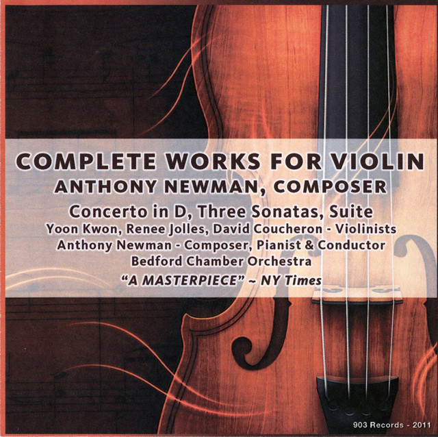 Newman: Complete Works for Violin cover art