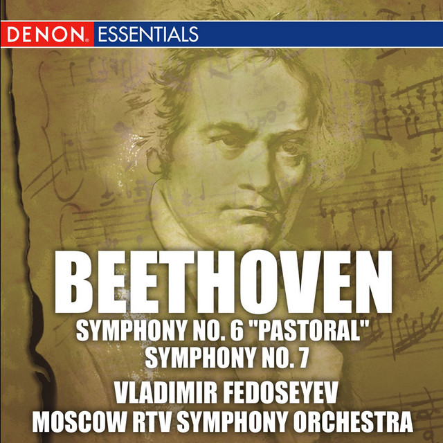 Beethoven: Symphonies No. 6 Pastoral and No. 7 cover art