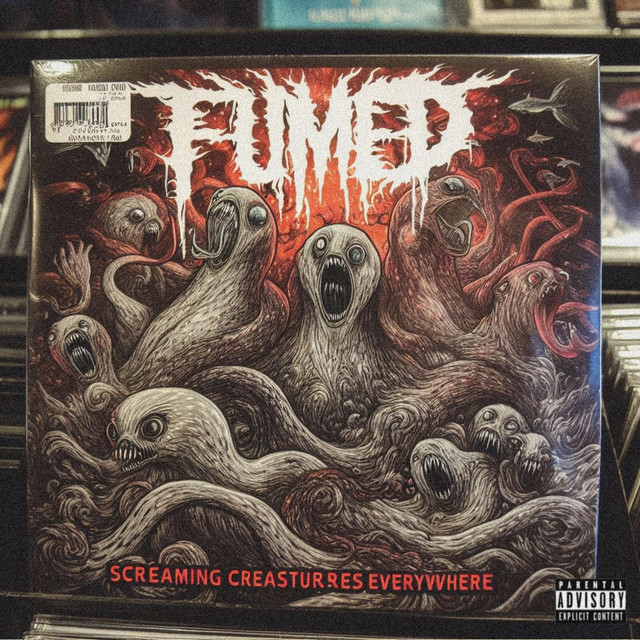 Fumed cover art