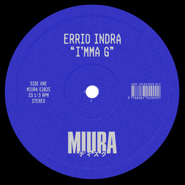 Обкладинка: I'mma G — Errio Indra