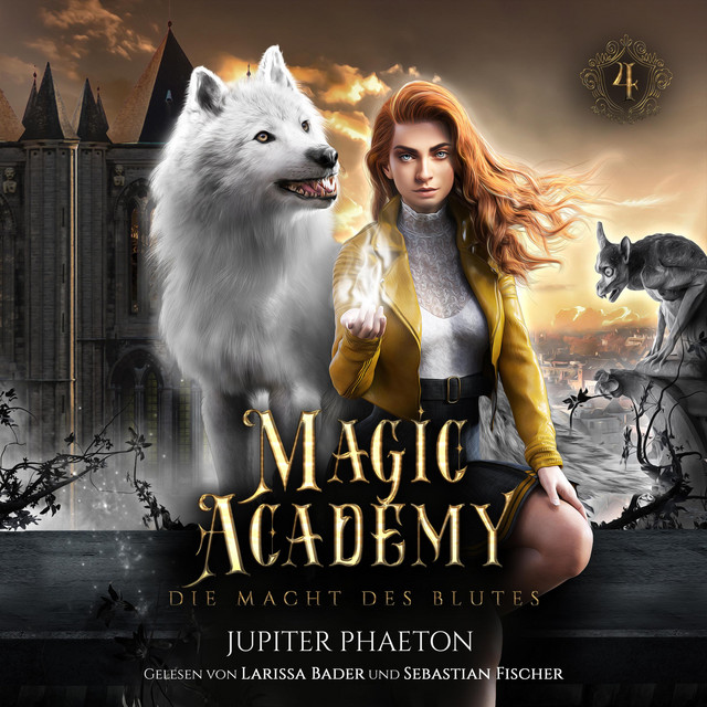 Magic Academy 4 - Die Macht des Blutes - Fantasy Hörbuch cover art