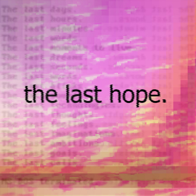 the last hope. cover art
