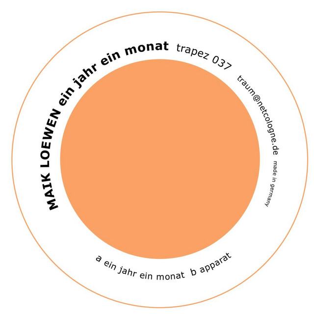 Ein Jahr Ein Monat cover