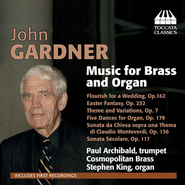 Gardner: Music for Brass and Organ cover art
