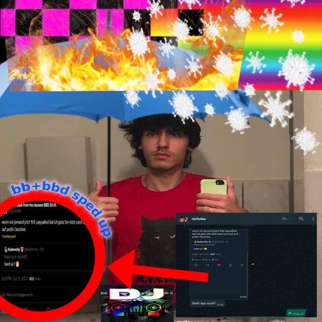 bb + bbd sped up cover art