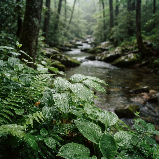 Tranquil Rainfall Sounds for Deep Sleep and Relaxation album image