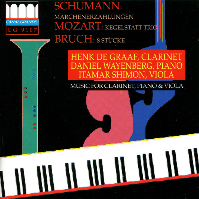 Schumann: Märchenerzählungen - Mozart: Kegelstatt Trio - Bruch: 8 Stücke cover art