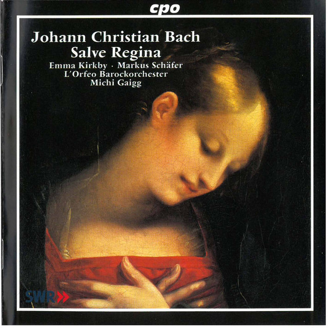J.C. Bach: Salve Regina cover art