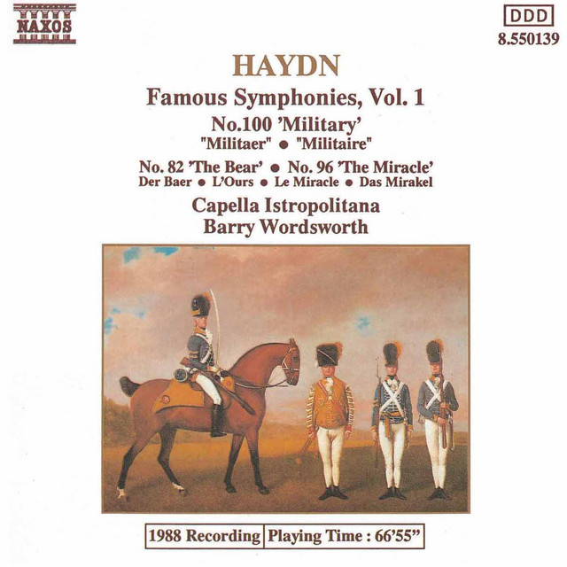 Haydn: Symphonies, Vol. 1 (Nos. 82, 96, 100)